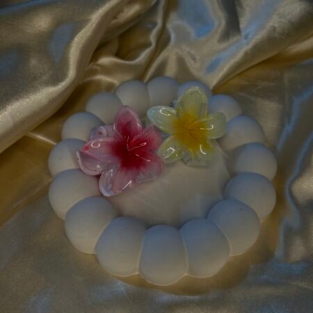 Tropical Bloom Flower Claw Clip Duo
